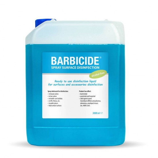 Barbicide® - roztok na dezinfekciu plôch a nástrojov, 5000 ml