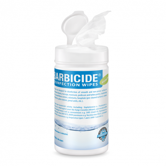 Barbicide® - dezinfekčné utierky Barbicide® - dezinfekčné utierky