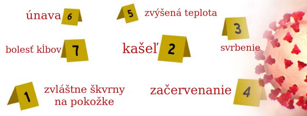 Symptomatické prejavy ochorenia COVID-19 na chodidlách Symptomatické prejavy ochorenia COVID-19 na chodidlách